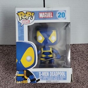Funko X-Men Deadpool Blue and Yellow Vinyl Figure